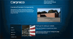 Desktop Screenshot of carpreco.com