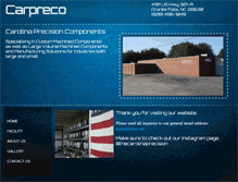 Tablet Screenshot of carpreco.com